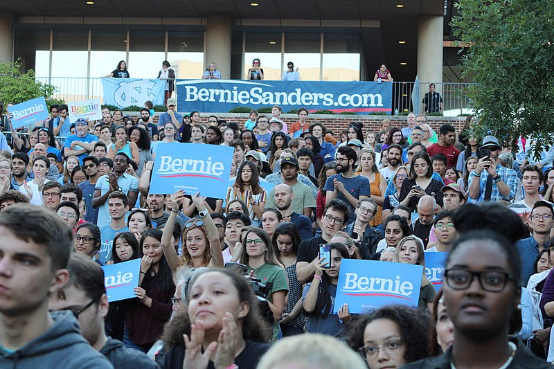 Bernie Sanders rally